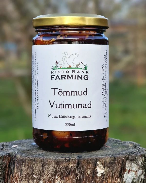 tõmmud vutimunad