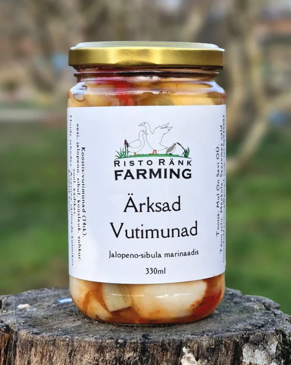 Ärksad vutimunad purgis